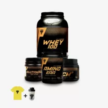 پودر پروتئین وی 100 ترک نوتریشن به همراه پود گلوتامین های اسپید ترک نوتریشن به همراه پودر آمینو ایی ای ای ترک نوتریشن به همراه پودر سی ام تری ترک نوتریشن به همراه تیشرت و شیکر