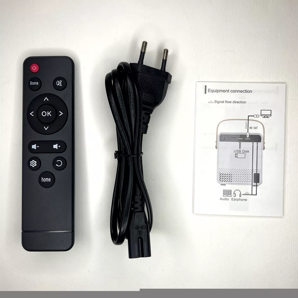 مینی ویدئو پروژکتور مدل FULL HD SCREENLESS TV