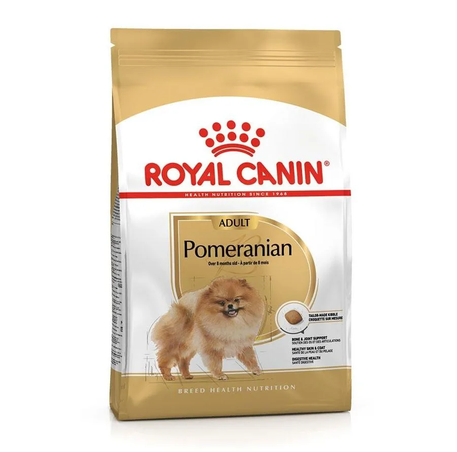 غذای خشک سگ رویال کنین مدل pomeranian وزن 1.5 کیلوگرم