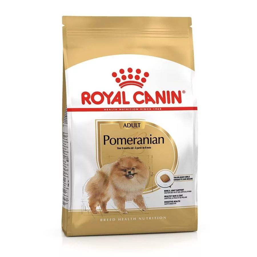 غذای خشک سگ رویال کنین مدل pomeranian وزن 1.5 کیلوگرم