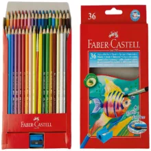 مداد آبرنگی 36 رنگ فابر کاستل مدل Aquarell