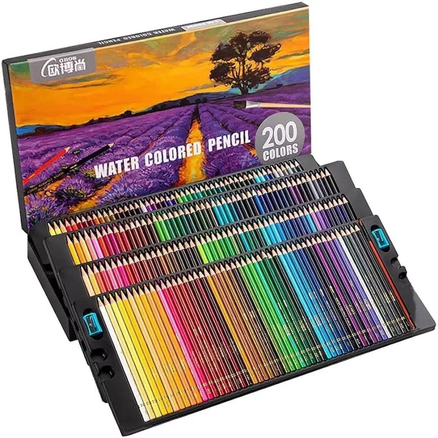 مداد آبرنگی OBOS مدل gbt بسته 200 عددی