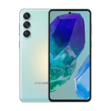 گوشی موبایل سامسونگ مدل Galaxy M55 5G دو سیم کارت ظرفیت 256 گیگابایت و رم 12 گیگابایت - اکتیو - به همراه شارژر 25 وات سامسونگ