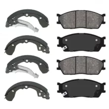 لنت ترمز جلو لنت پارس مدل 23837 مناسب برای ساینا به همراه لنت ترمز عقب