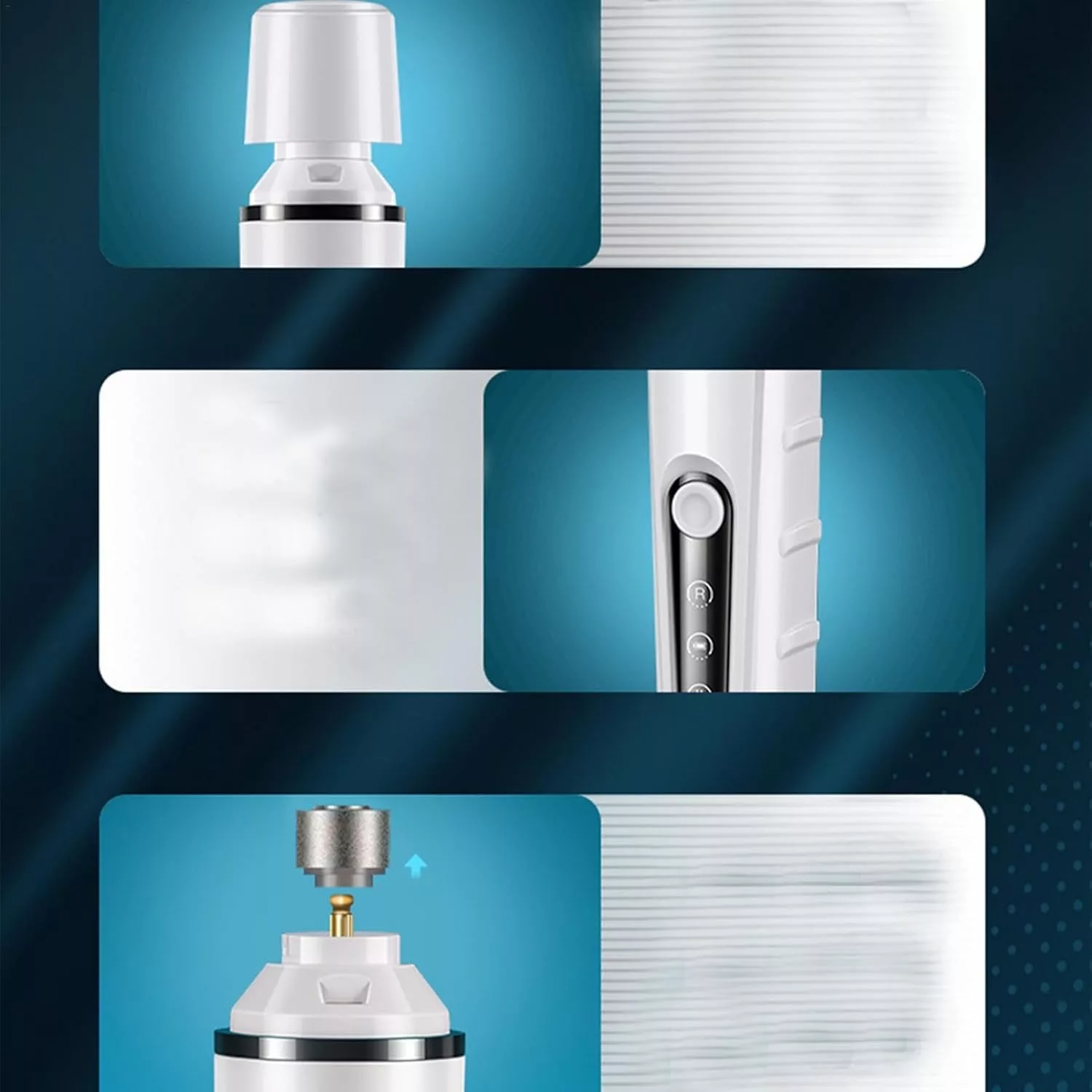 سوهان ناخن حیوانات مدل HZ6 شارژی