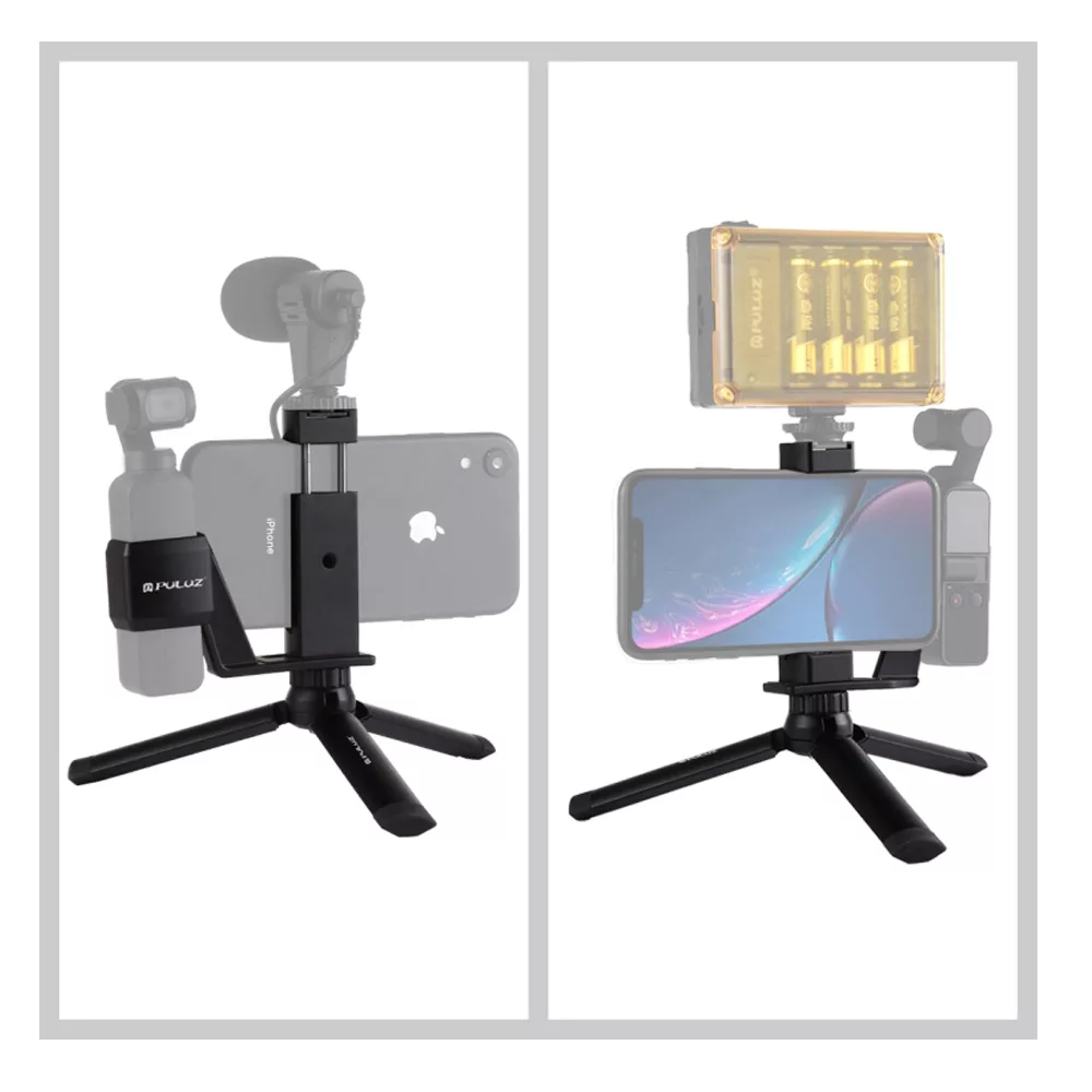 پایه نگهدارنده پلوز مدل Metal Desktop Tripod مناسب برای دوربین ورزشی دی جی آی OSMO Pocket