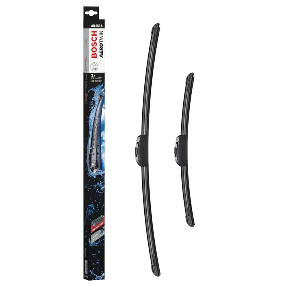 تیغه برف پاک کن بوش کد AR653S مدل AERO TWIN مناسب برای 207 مجموعه دو عددی