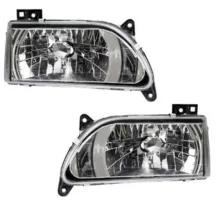 چراغ جفت جلو شرکت فن آوران پرتو الوند کد 0014 مناسب برای پراید 141 بسته دو عددی