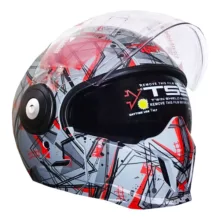 کلاه کاسکت ردلاین مدل فک جدا کد RE_NOPO3