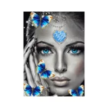 پازل آموزشی مدل دایموند پینتینگ طرح پروانه