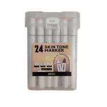 ماژیک راندو بیسیک مدل رنگ پوست بسته 24 عددی