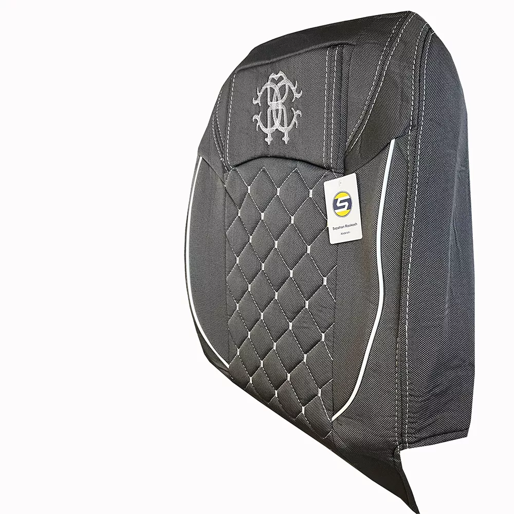 ست کامل روکش صندلی خودرو سپاهان روکش مدل DR-240 مناسب برای پراید 141 و پراید هاچ بک