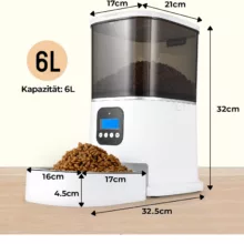 ظرف غذای هوشمند حیوانات خانگی  مدل p6L
