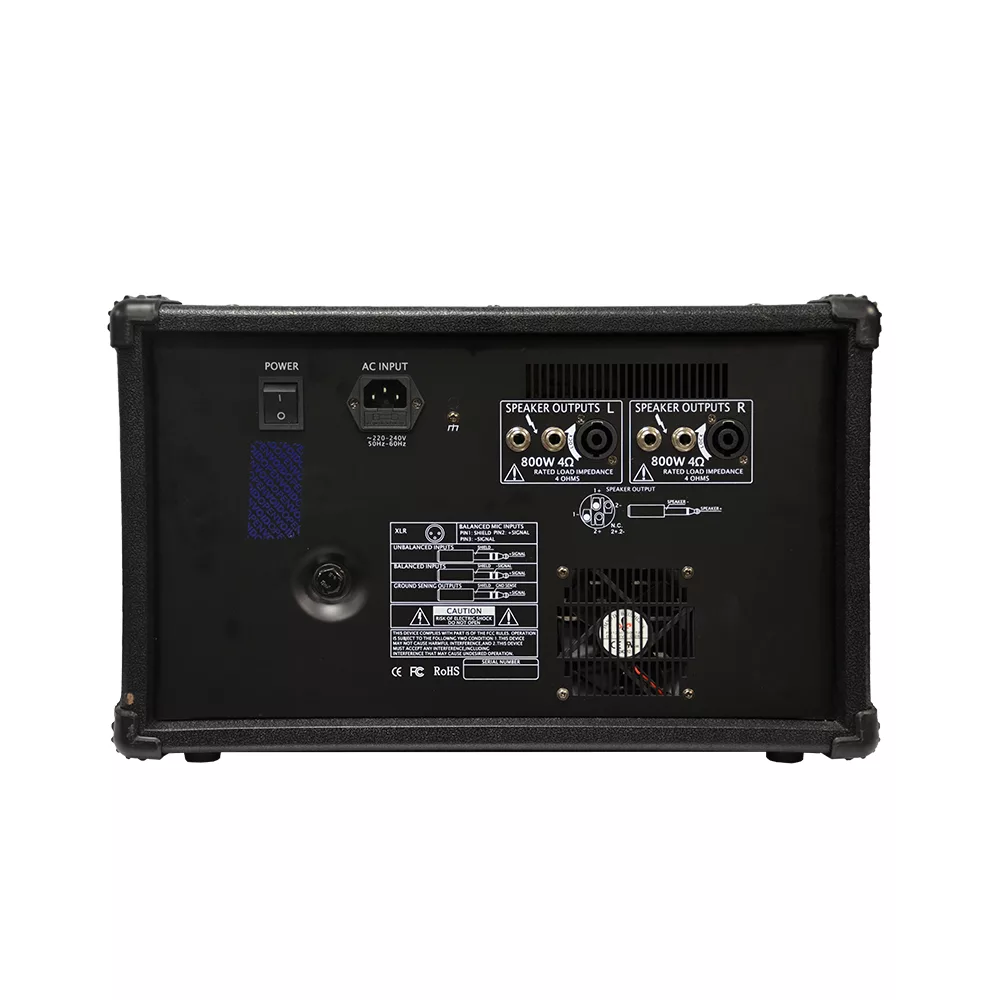 پاورمیکسر 2 کانال زیکو مدل PMZ-82800