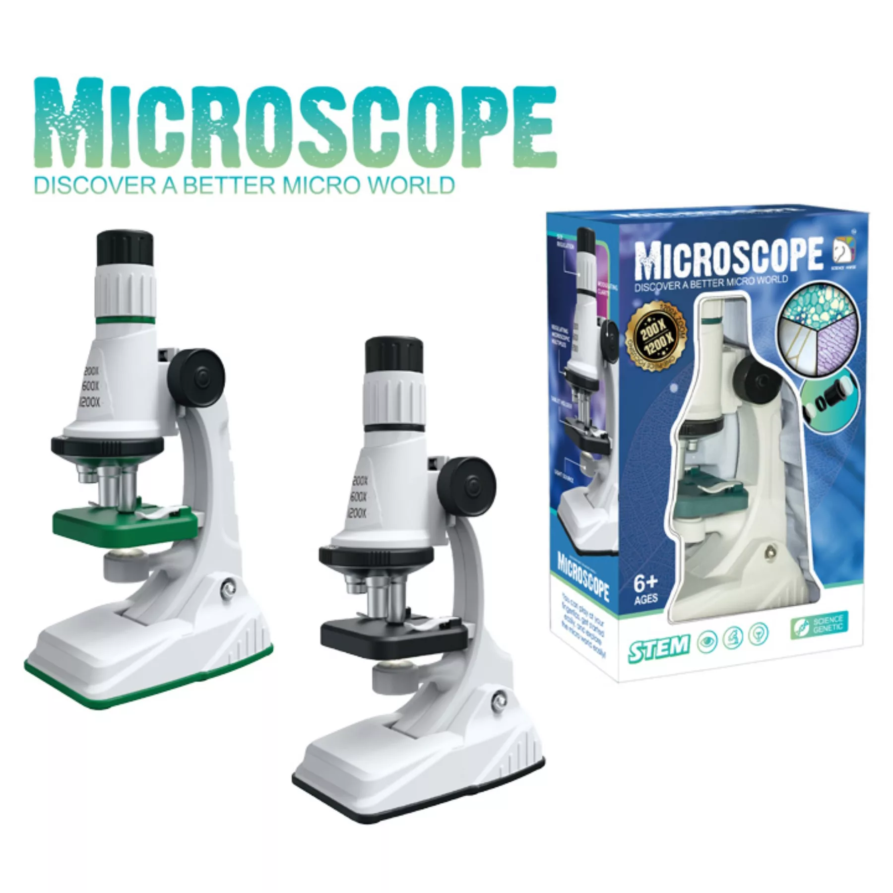 میکروسکوپ مدل 1200X