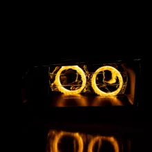 چراغ جلو خودرو پژوهش صنعت مدرن مدل PY405 مناسب برای پژو 405 بسته دو عددی