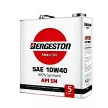 روغن موتور برجستون مدل 10W40SN حجم 5 لیتر