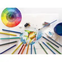 مداد آبرنگی 36 رنگ فابر کاستل مدل Aquarell