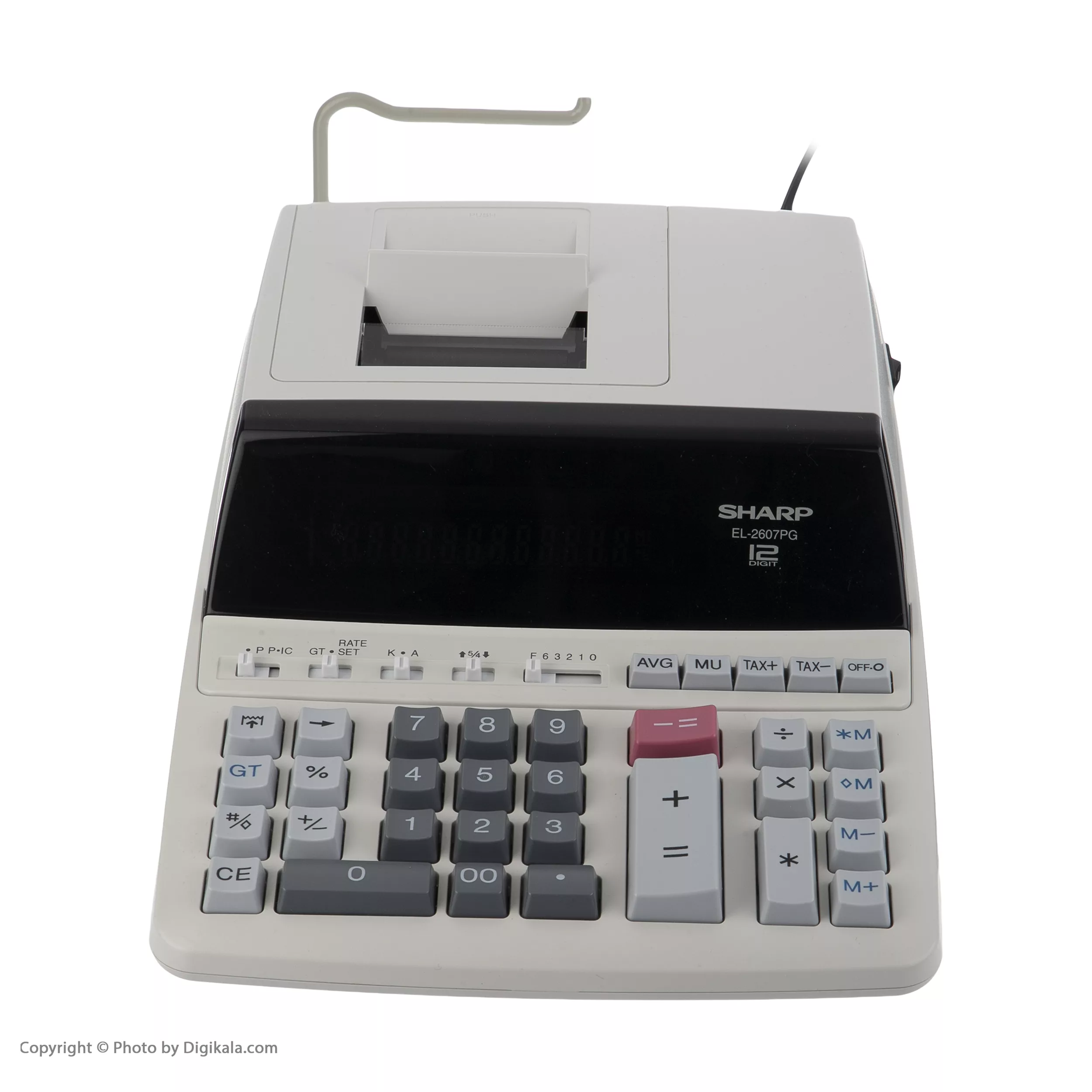 ماشین حساب شارپ مدل EL-2607PG-GY