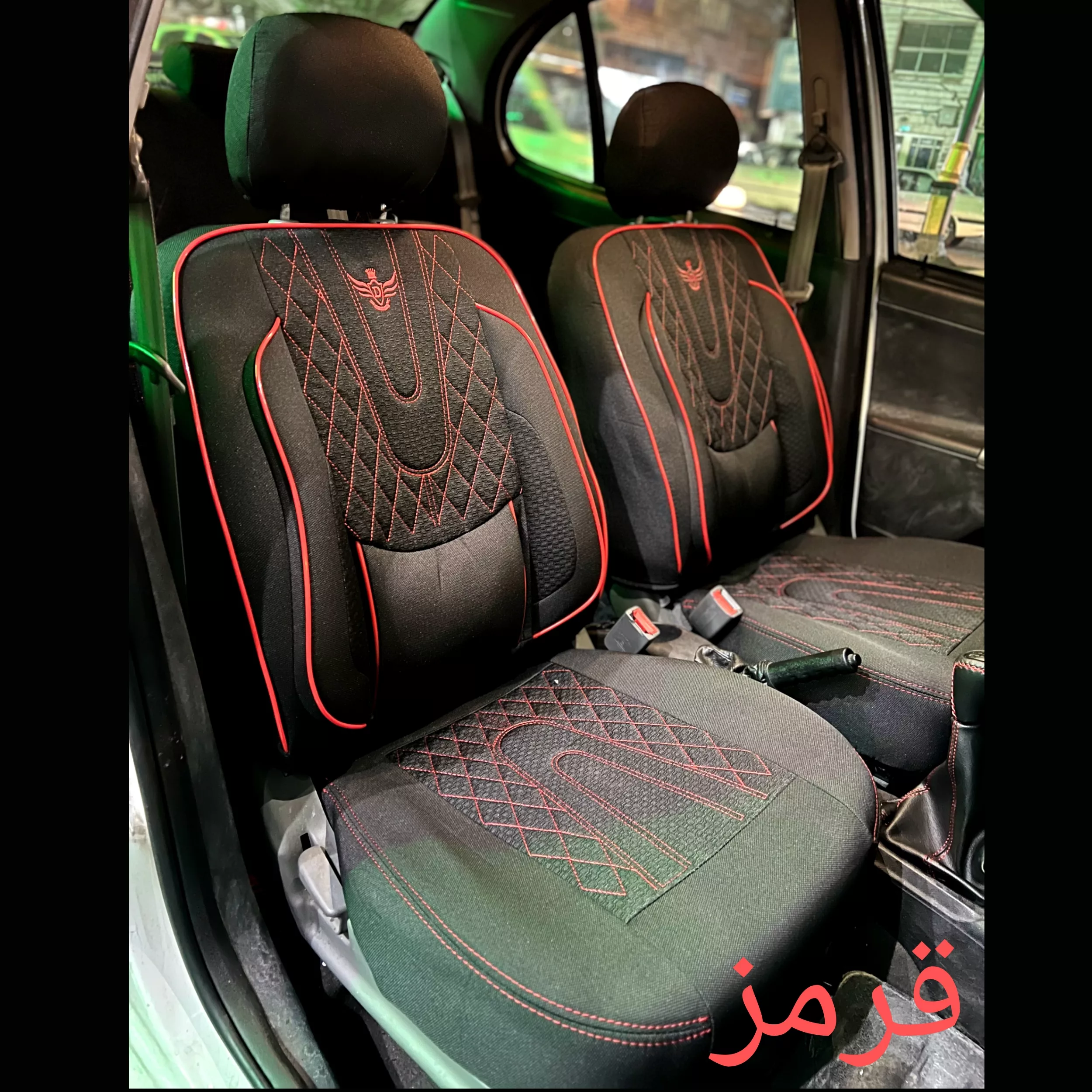 روکش صندلی خودرو دیبا روکش امیدی مدل 4446 مناسب برای پژوپارس