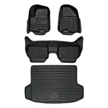 کفپوش پنج بعدی خودرو پانیذ مدل EVA1 مناسب برای جک S5 به همراه کفپوش صندوق