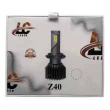 لامپ هدلایت خودرو لدکو مدل Z40 پایه H4 بسته دو عددی