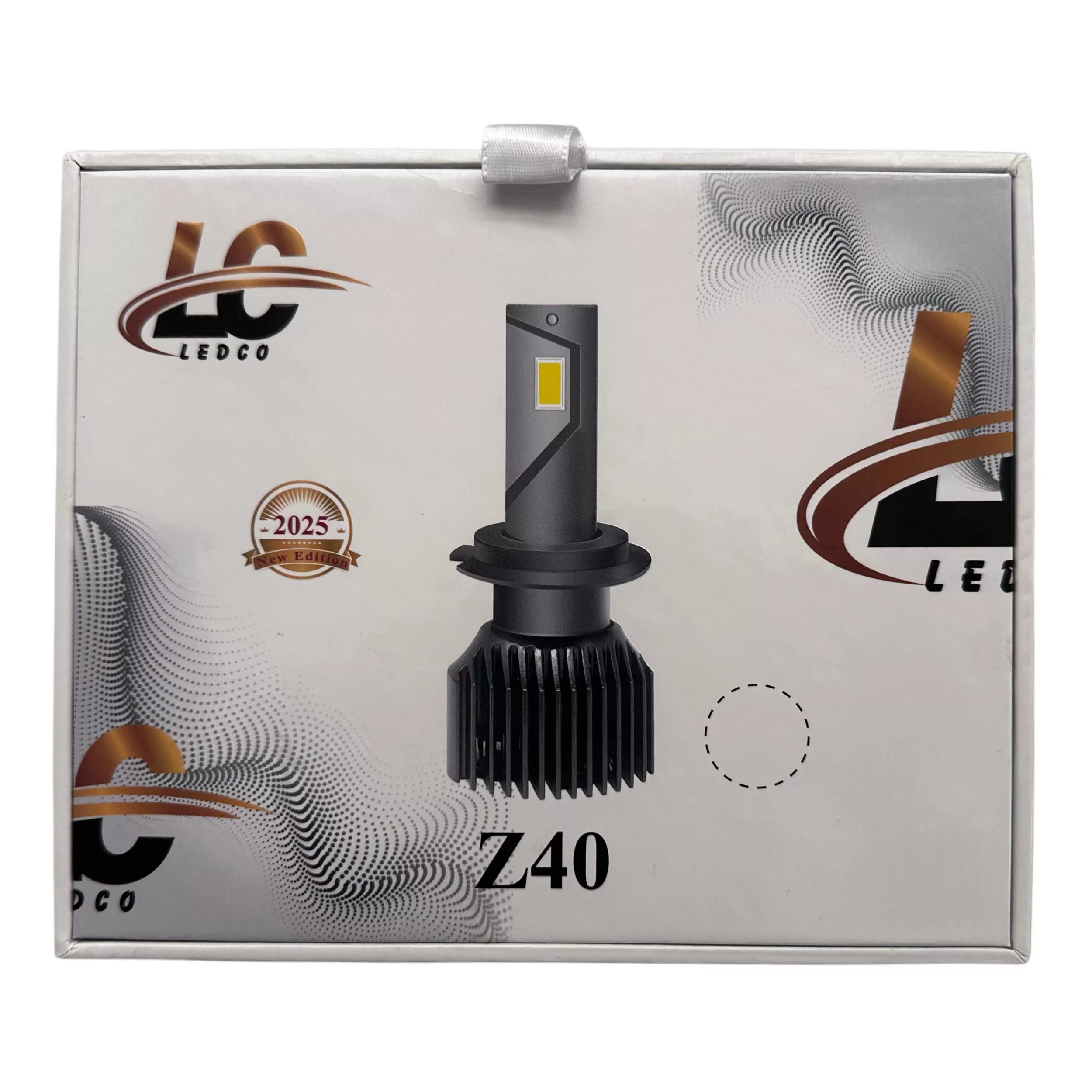 لامپ هدلایت خودرو لدکو مدل Z40 پایه H4 بسته دو عددی