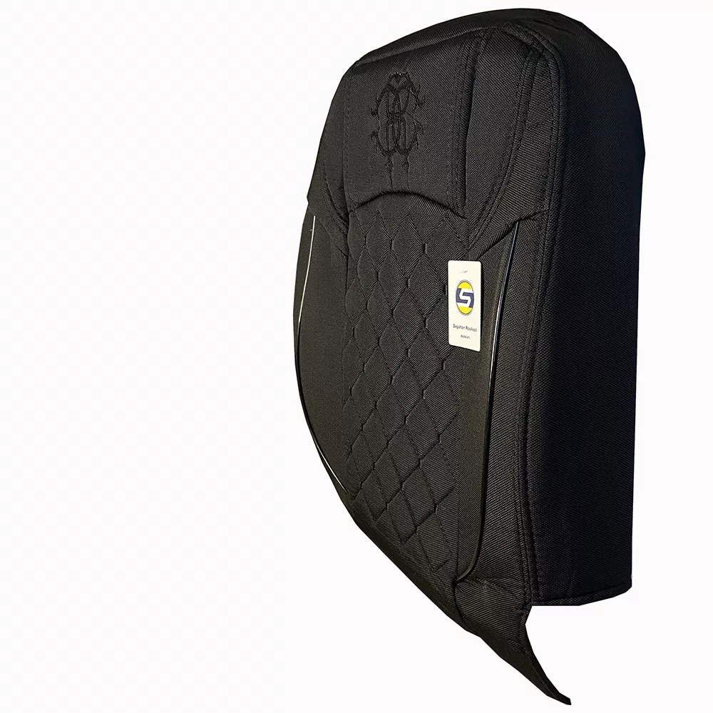 ست کامل روکش صندلی خودرو سپاهان روکش مدل DR-240 مناسب برای پراید 141 و پراید هاچ بک