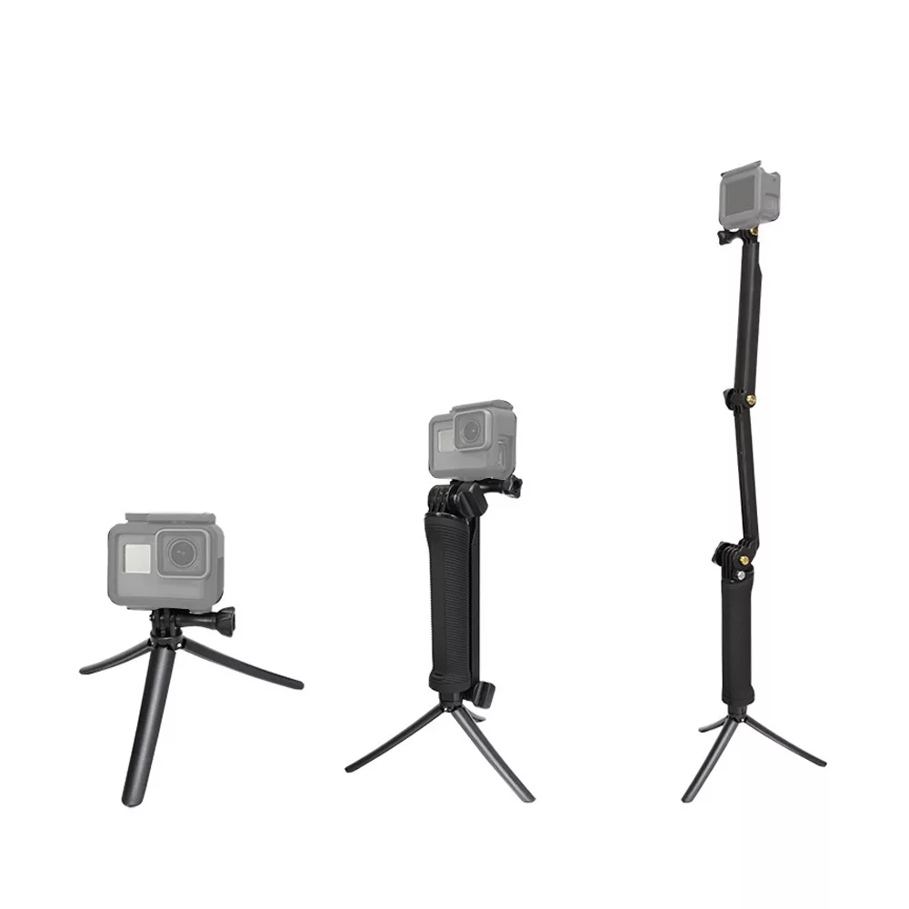 پایه نگهدارنده پلوز مدل 3Way Grip Foldable مناسب برای دوربین ورزشی