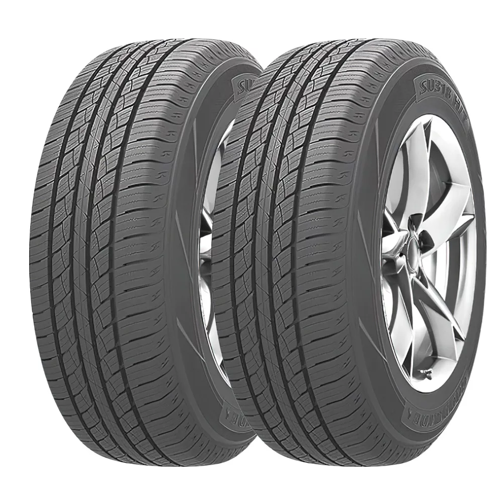 لاستیک خودرو چائویانگ مدل Su318 سایز 18 /55 /225 تولید سال 2024 تعداد 2 حلقه