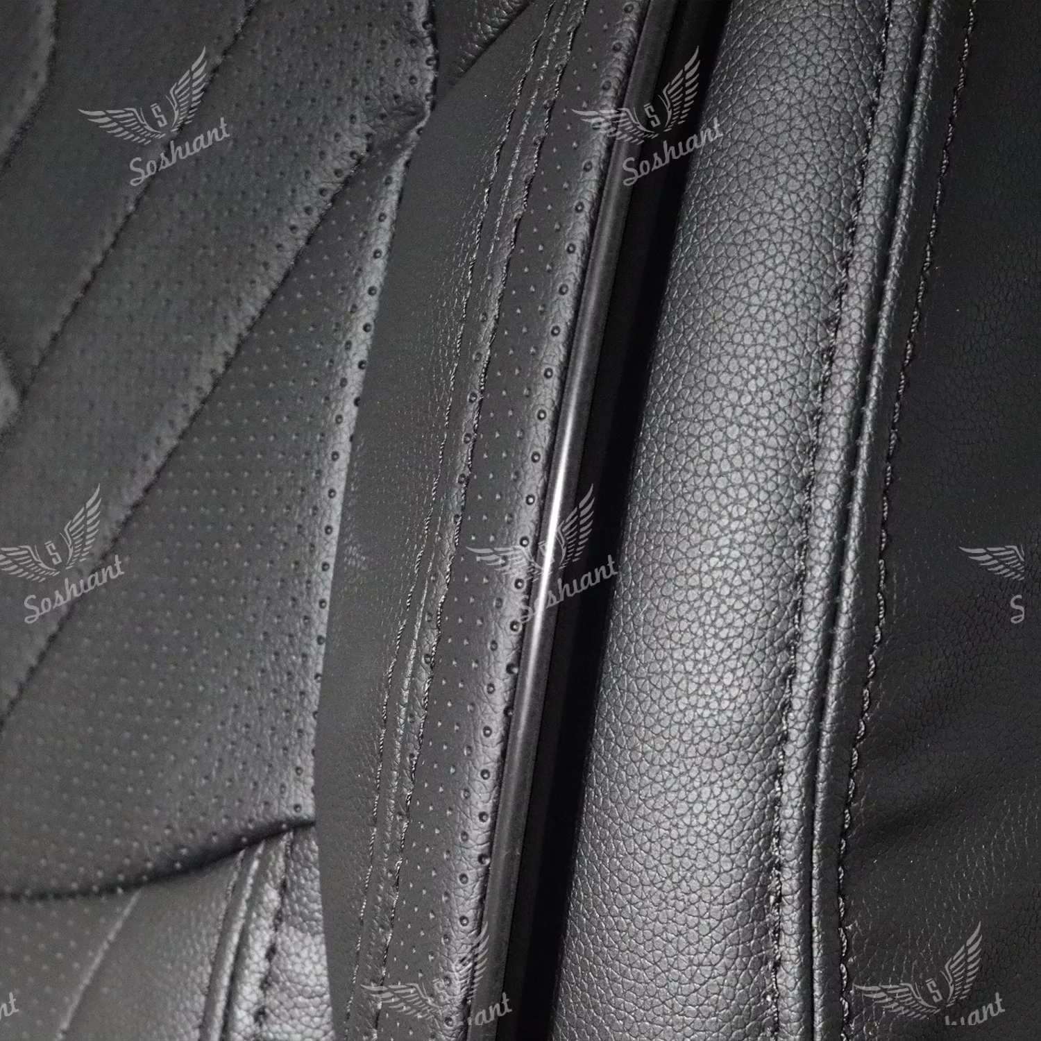 روکش صندلی خودرو سوشیانت مدل VIP مناسب برای پژو 207