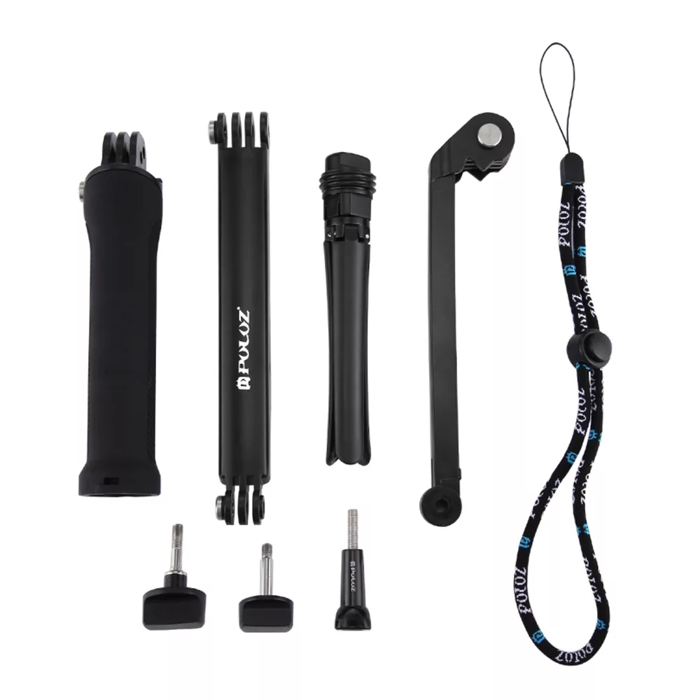 پایه نگهدارنده پلوز مدل 3Way Grip Foldable مناسب برای دوربین ورزشی