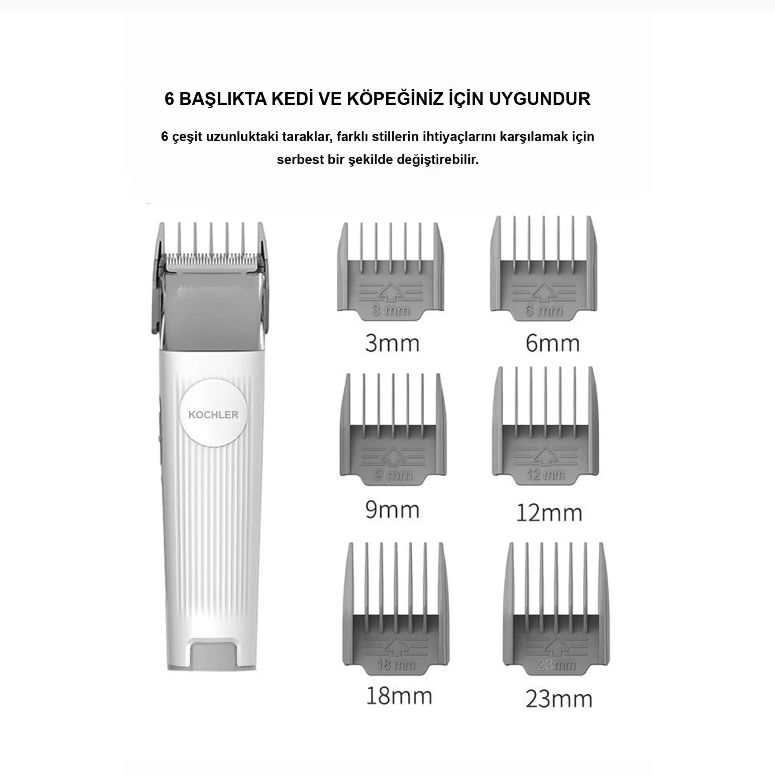 ماشین اصلاح و نظافت حیوانات خانگی کوچلرمدل LM3