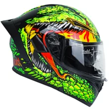 کلاه کاسکت کایک مدل فک متحرک عینکدار کد Green_Warcraft