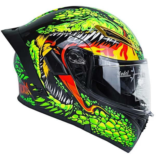 کلاه کاسکت کایک مدل فک متحرک عینکدار کد Green_Warcraft