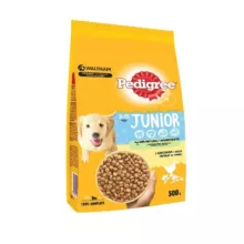 غذای خشک سگ پدیگری مدل Puppy مرغ وزن 500 گرم