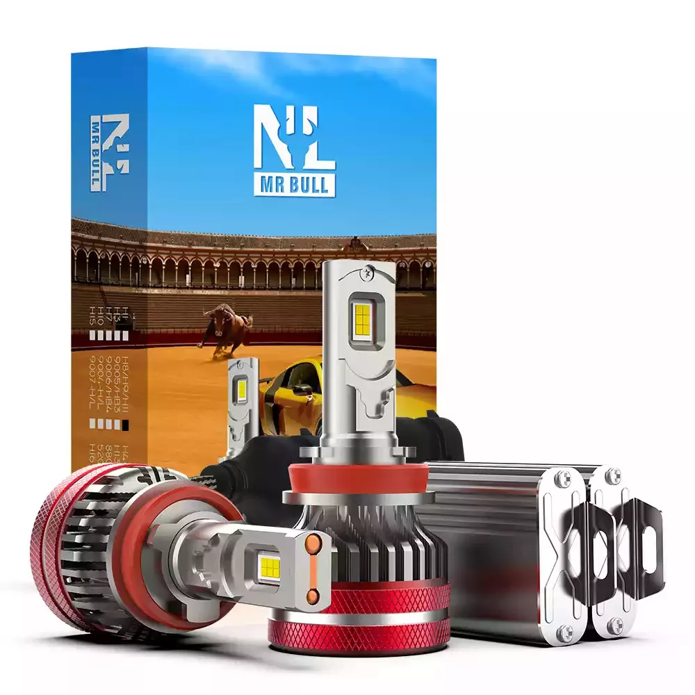 لامپ هدلایت ناایو مدل NL-180W پایه H4 بسته 2 عددی