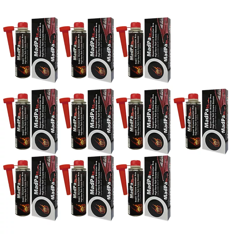 مکمل سوخت گروه مدپا مدل سوپر اکتان بوستر حجم 280 میلی لیتر بسته 10 عددی