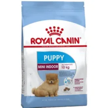 غذای خشک سگ رویال کنین مدل MINI INDOOR PUPPY وزن 1.5 کیلوگرم