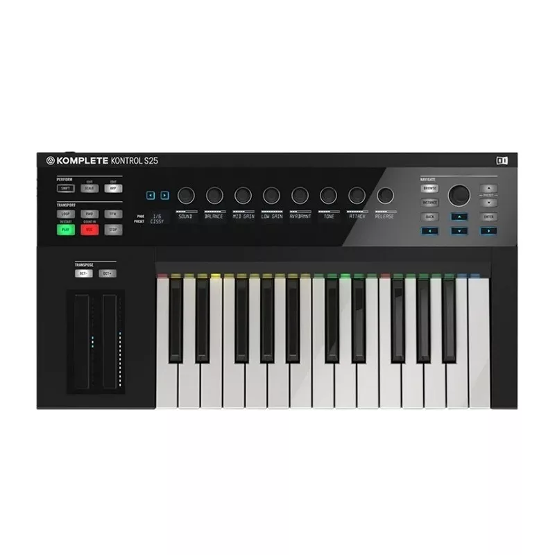 میدی کنترلر نیتیو اینسترومنت مدل Komplete Kontrol S25