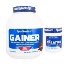 گینر اسپرت مدیکال - 1818 گرم به همراه کراتین مونوهیدرات اسپرت مدیکال - 300 گرم