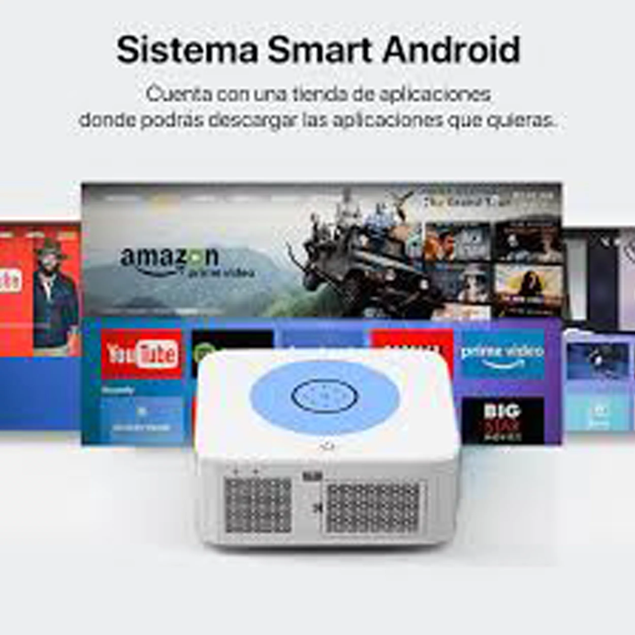 مینی ویدئو پروژکتور النز مدل SD800 به همراه پرده نمایش