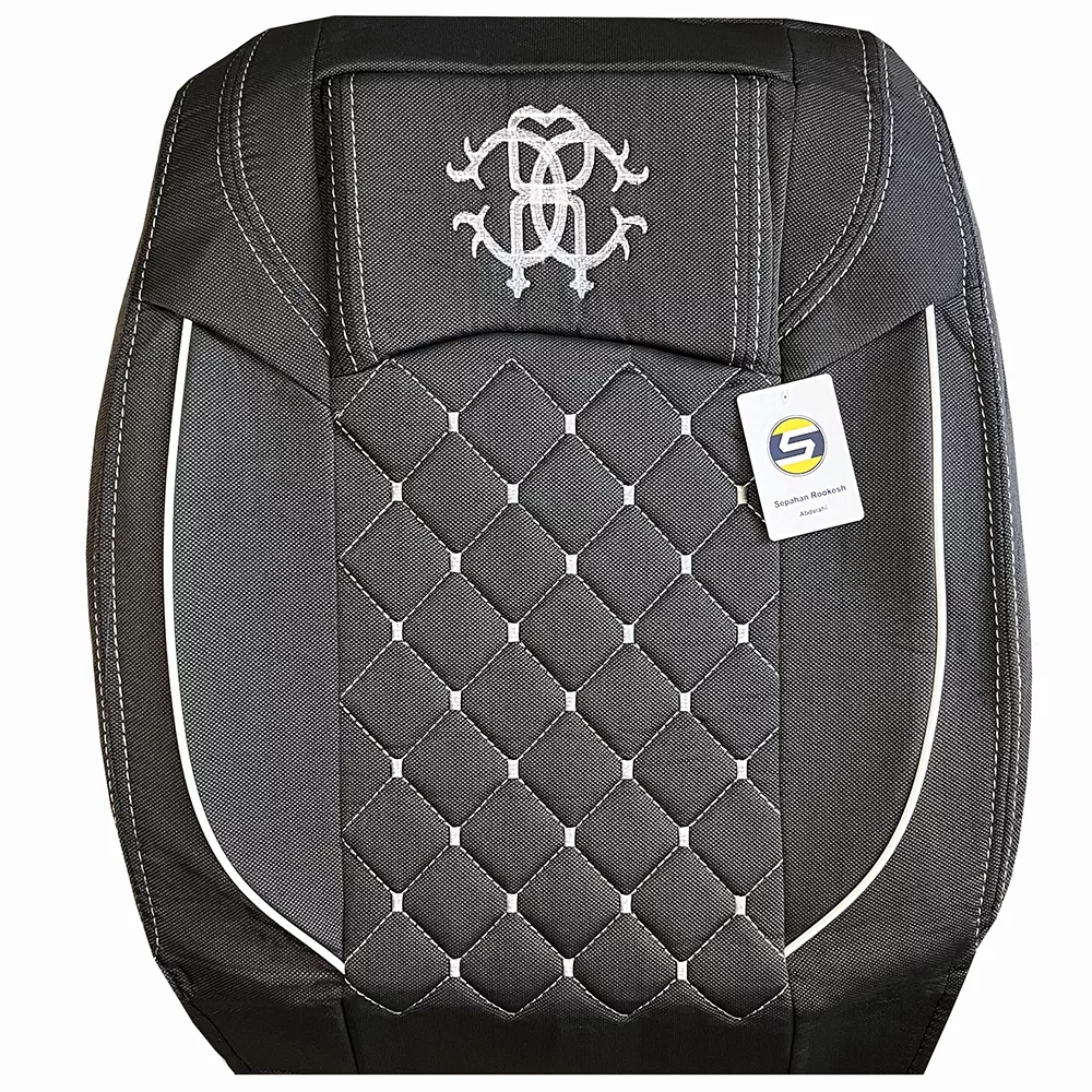 ست کامل روکش صندلی خودرو سپاهان روکش مدل DR-240 مناسب برای پراید 141 و پراید هاچ بک