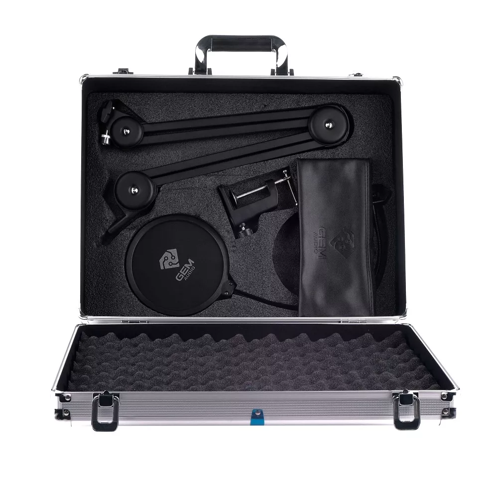 میکروفون استودیویی جم آدیو مدل GA-103 به همراه کارت صدا و هدفون