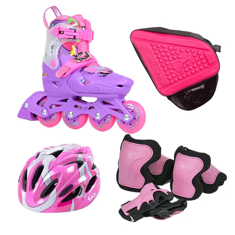 اسکیت بچگانه فلایینگ ایگل مدل S3-s به همراه کلاه و لوازم ایمنی