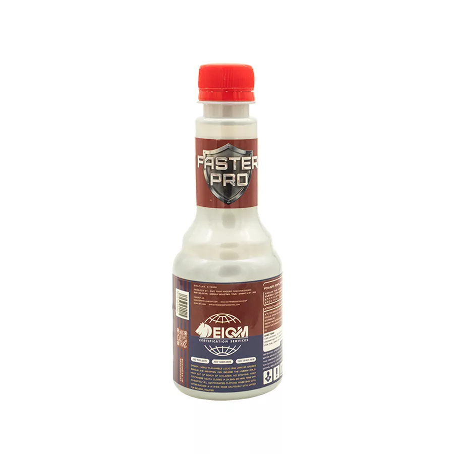 اکتان بوستر و مکمل سوخت خودرو بنزینی فستر پرو مدل 300 حجم 300 میلی لیتر بسته 12 عددی