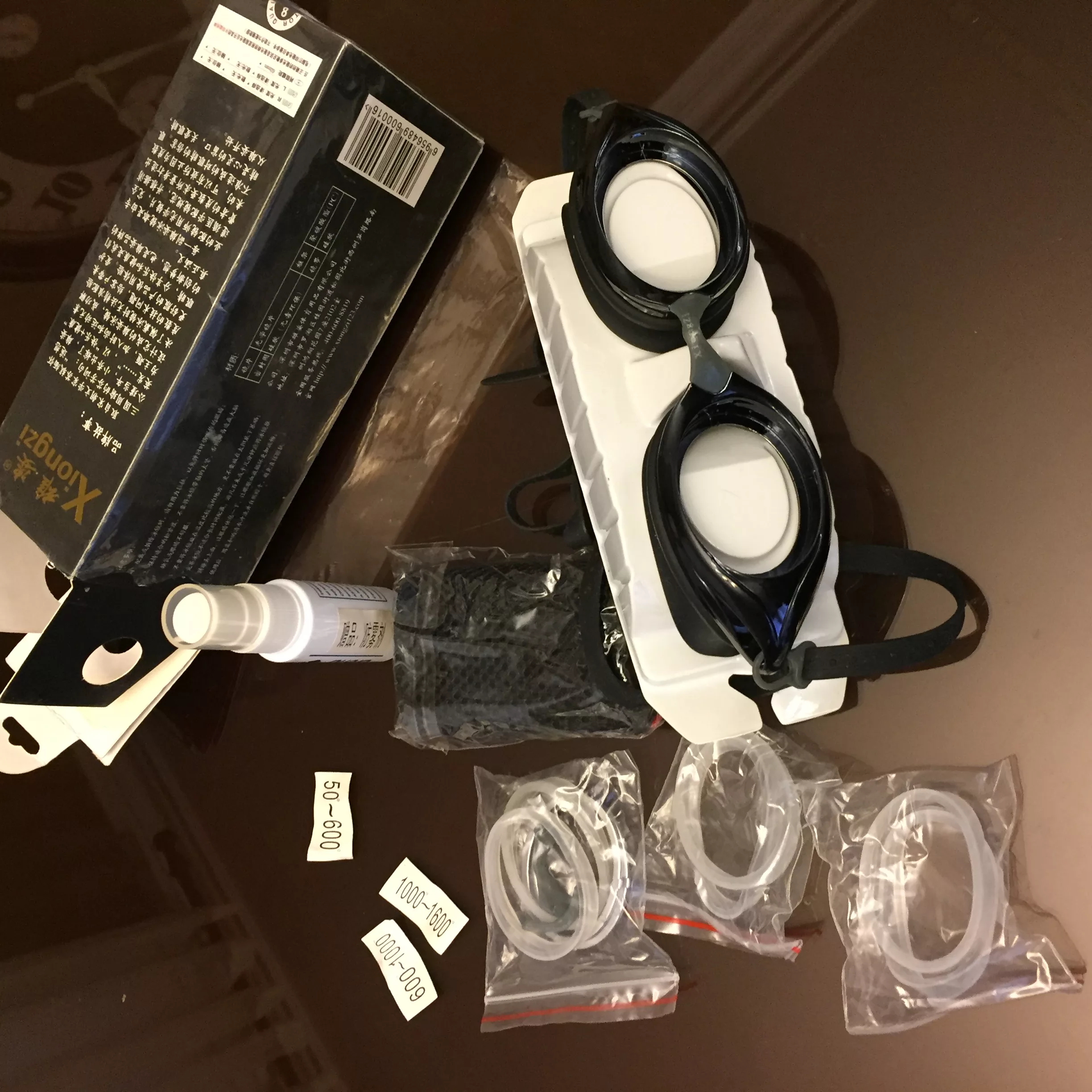 عینک شنا شاونزی مدل xi9423