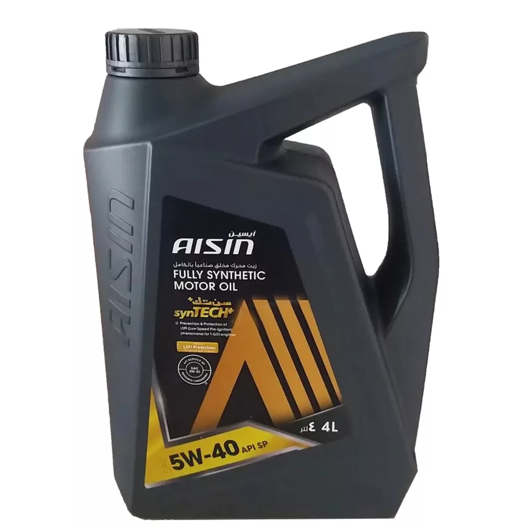روغن موتور آیسین مدل SynTech plus حجم 4 لیتر