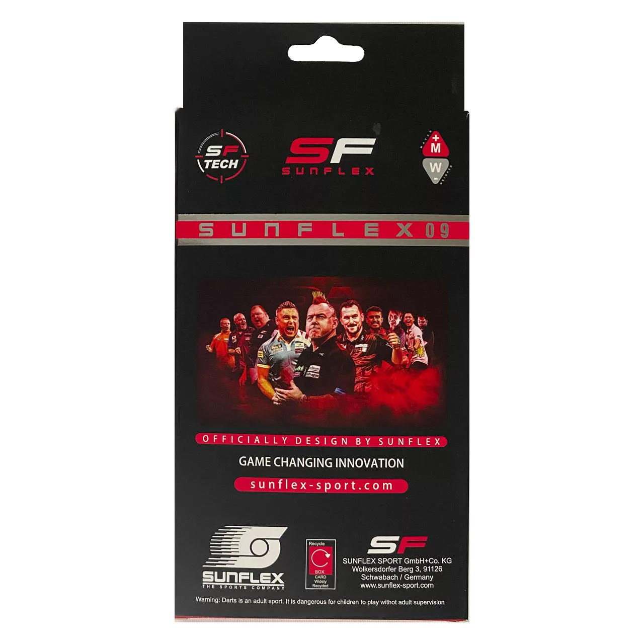 دارت یدک سانفلکس کد 09 بسته 3 عددی