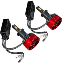 لامپ هدلایت خودرو سام مدل T20.CSP پایه H3 بسته 2 عددی